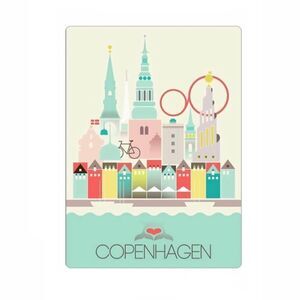 Copenhagen Denmark 🇩🇰 Magnet